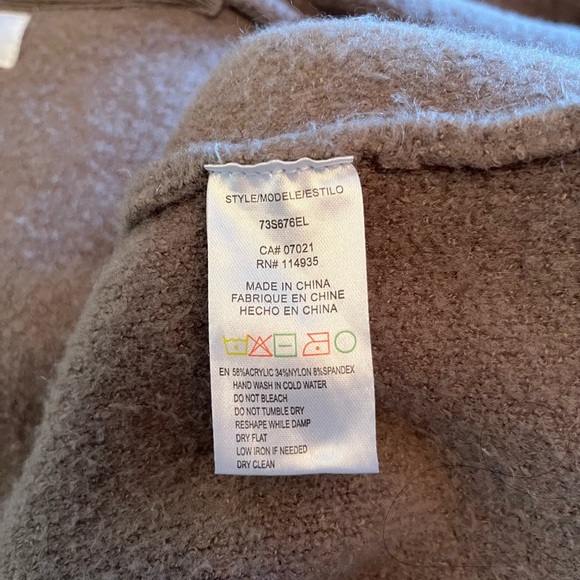 Heavyweight Mushroom Cardigan - Picture 4 of 4